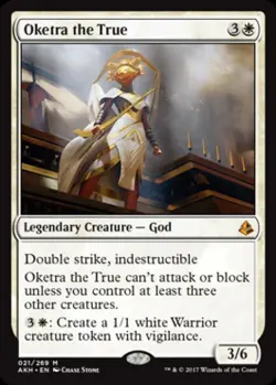 Oketra the True - Damaged / Poor MTG Amonkhet - Image 1