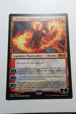 MTG Chandra Awakened Inferno x1- -Commander Masters-Lightly Played - Image 1