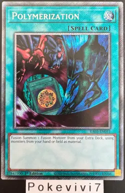 Carte YU-GI-OH! POLYMERISATION RA03-EN051 PSR NEUF - Image 1