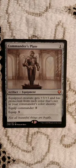 Commander's Plate Commander Legends Regular - Image 1