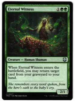 Eternal Witness 227 - NM - Commander: Modern Horizons 3 U - Image 1