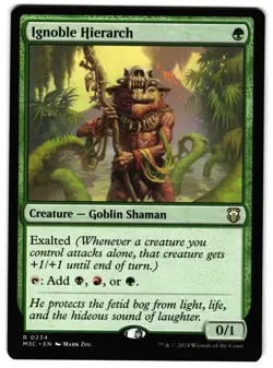 Ignoble Hierarch 234 - NM - Commander: Modern Horizons 3 Normal R - Image 1