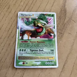 Pokemon TCG Torterra LV.X DP09 DP-P Promo Holo English 160 HP - Image 1