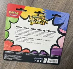 Pokemon Mega Evolution Sealed Ascended Heroes Erika's Tangela 2-Pack Blister New - Image 2