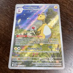 Ampharos 90/86 Chaos Rising Illustration Rare Pokemon Card Pack Fresh TCG - Image 1