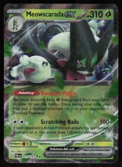 Meowscarada ex 15/193: Paldea Evolved Pokemon TCG Near Mint - Image 1