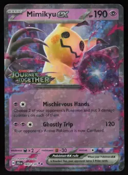 Mimikyu ex 69/159: Journey Together Pokemon TCG STAMPED Near Mint - Image 1