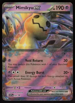Mimikyu ex 004 Scarlet & Violet Promo Pokemon TCG Near Mint - Image 1