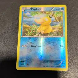 Pokemon Psyduck Reverse Holo Common Breakpoint 16/122 English 2016 60 HP - Image 1
