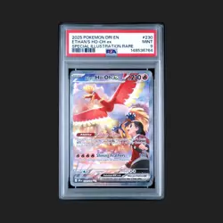Pokemon TCG: Destined Rivals - Ethan's Ho-Oh Ex 230/182 SIR [PSA 9] MINT - Image 1