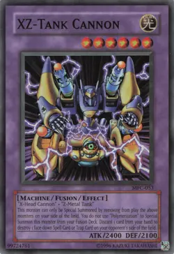 Yugioh XZ-Tank Cannon MFC-053 Super Rare NM - Image 1