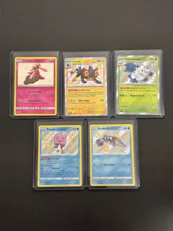 Pokemon Diancie SV36/SV94, Luxray 137/91 and More Baby Shiny Lot of 5 Near Mint - Image 1
