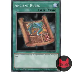 Yugioh Ancient Rules LDK2-ENK27 Common 1st Edition NM - Image 1