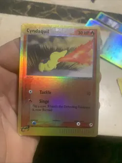 Pokemon Cyndaquil EX Sandstorm Reverse Holo Common 59/100 2003 - Image 1