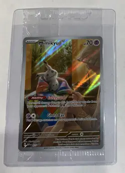 Mimikyu 075 Black Star Promo - Paldean Fates Pokemon - Image 1