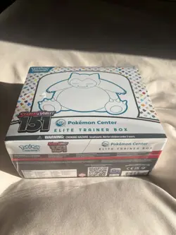 151 Pokemon Center Elite Trainer Box Exclusive PC ETB 2 small rips - Image 2