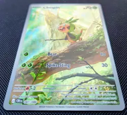 Chespin (Illustration Rare) - 087/086 - Chaos Rising - Pokemon TCG - Image 2
