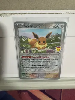 Eevee - (Pokemon Day 2025) (Reverse Cosmos Holo) 074/131 Miscellaneous Cards... - Image 1