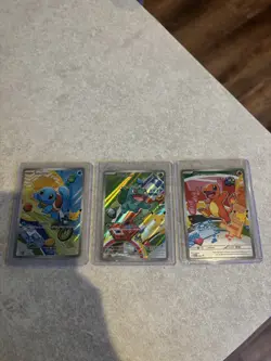 Pokemon First Partner Illustration Charmander, Bulbasaur, and Squirtle - Image 2