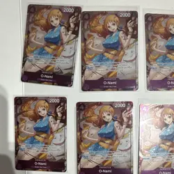 Bandai One Piece Card Game O-Nami ST18-002 ST18 Purple Alt Art x7 EN - Image 2