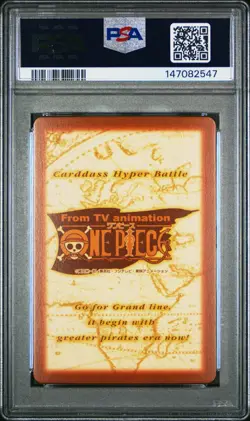 2001 Japanese One Piece CHB Gold Foil Chopper C467 PSA 9 MINT Grand 5 - Image 4