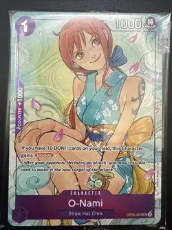 O-Nami Sealed Promo - OP05-062 (Illustration Box Vol.1) - One Piece TCG - Image 1