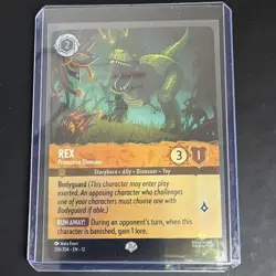 Disney Lorcana TCG Rex - Protective Dinosaur 206/204 English - Image 3