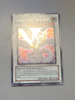 yugioh Light End Dragon RGBT-EN091 1st Ed Secret Leak all over card played - Image 5