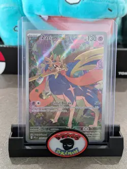 Pokemon Card 2025 ZACIAN Illustration Rare IR 100/094 Phantasmal Flames NM/M - Image 1