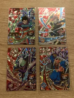 SH4-CP Set of 4 - Super Dragon Ball Heroes Trading Cards - Image 1