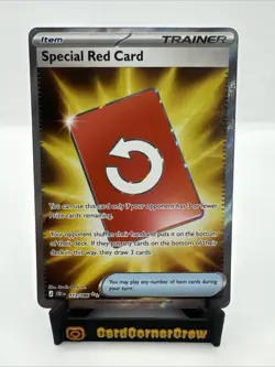 Pokemon TCG Special Red Card 113/086 CRI Trainer-Item Full Art Holo Rare GEM - Image 1