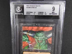 Juzam Djinn BGS 9 MINT [Arabian Nights] Quad++ Mtg Magic Free Shipping - Image 3