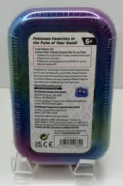 Pokemon TCG Prismatic Evolutions Mini Tin Sylveon Factory Sealed New - Image 2