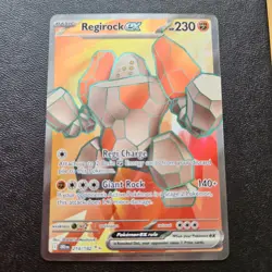 Regirock ex - 214/182 - Destined Rivals - Ultra Rare - NM - Pokemon TCG - Image 1