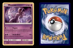 MEWTWO 12/18 ULTRA RARE DETECTIVE PIKACHU POKEMON HOLO NM/M - Image 3