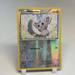 MINCCINO 87/124 COMMON FATES COLLIDE POKEMON REVERSE HOLO NEAR MINT - Image 1