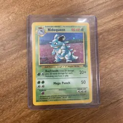 Pokemon TCG Nidoqueen Jungle Holo Excellent Condition - Image 2