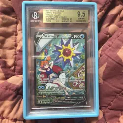Pokemon TCG Starmie V TG13/TG30 Astral Radiance TG Ultra Rare Holo EN DMG - Image 1