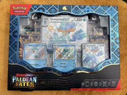 Pokemon TCG | Paldean Fates Quaquaval ex Premium Collection Box | New & Sealed - Image 1