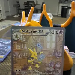 Alakazam ex 201/165 SIR Scarlet & Violet 151 Pokemon Near Mint ships fast - Image 3