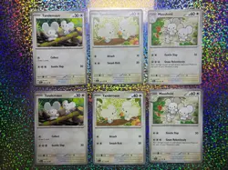 Pokemon TCG Paldea Evolved Regular 168/193 Maushold; 166/193 & 167/193 Tandemaus - Image 1