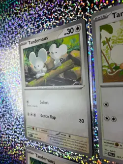 Pokemon TCG Paldea Evolved Regular 168/193 Maushold; 166/193 & 167/193 Tandemaus - Image 5