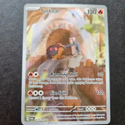 Torkoal 172/167 - Illustration Rare Twilight Masquerade - Pokemon TCG #268 - Image 1