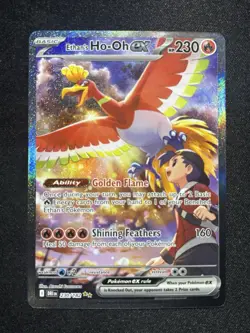 Pokemon Destined Rivals - Ethan's Ho-Oh EX SIR - 230/182 - Image 1