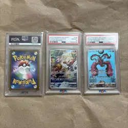 PSA 10 Consecutive Galarian Moltres Zapdos Articuno AR Pokemon Card Set of 3 - Image 5