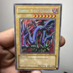 Yu-Gi-Oh Serpent Night Dragon MRL-103 Secret Rare 1st Edition - Image 1