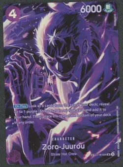 One Piece TCG: ST18-004 Zoro-Juurou SP Legacy of the Master - Image 1