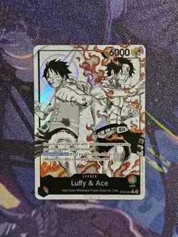 Luffy & Ace (Parallel) ST30-001 Starter Deck EX: Luffy & Ace Foil - Image 1