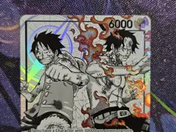 Luffy & Ace (Parallel) ST30-001 Starter Deck EX: Luffy & Ace Foil - Image 3