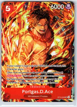 Portgas.D.Ace (Illustration Box Vol.5) ST15-005 One Piece Foil NM - Image 1